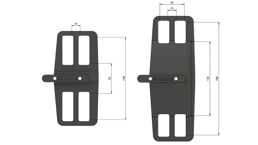 Mount plate for BTA system