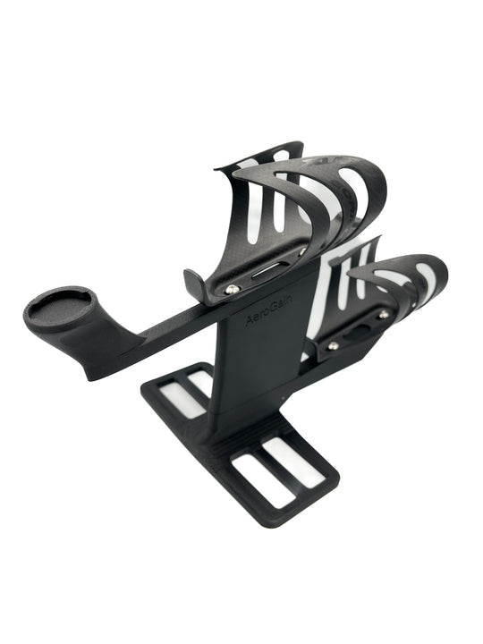 AeroGain Double Bottle BTA system with High-sided armrests