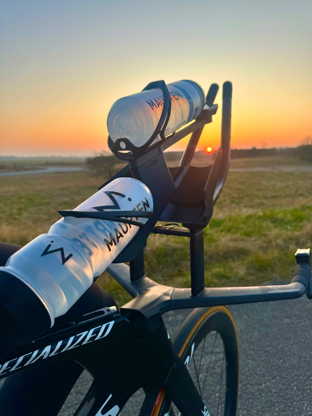 AeroGain Double Bottle BTA system with High-sided armrests